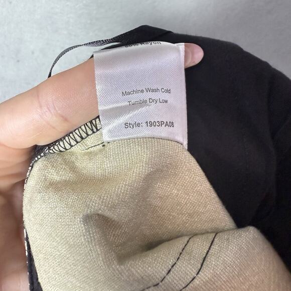 Choosy Elizabeth Snake Print Faux Leather Cropped Pants Womens Size 8 - Picture 11 of 13